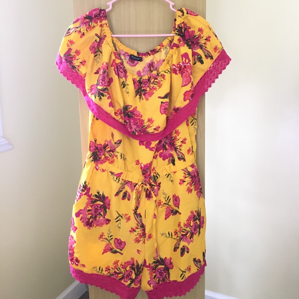 Colorful Romper 2/$20